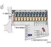 ★手数料０円★三原市明神３丁目　月極駐車場（LP）